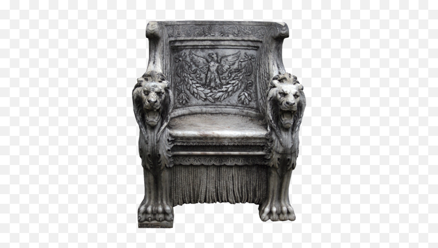 Throne Png - Throne Stone Throne 2454795 Vippng King Chair Png Emoji,Iron Throne Png