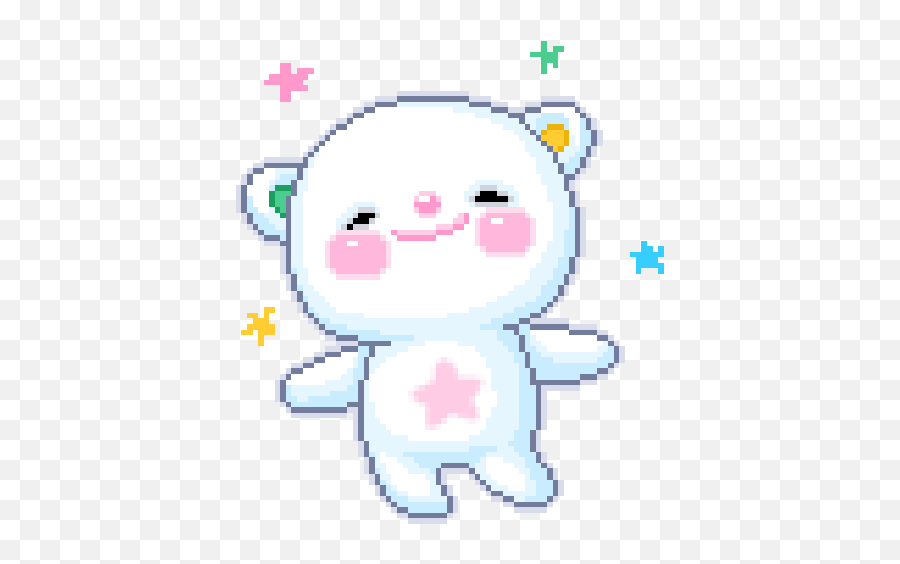 Kawaii Transparent Bear Clipart Cute - Transparent Cute Kawaii Gifs Emoji,Cute Transparent