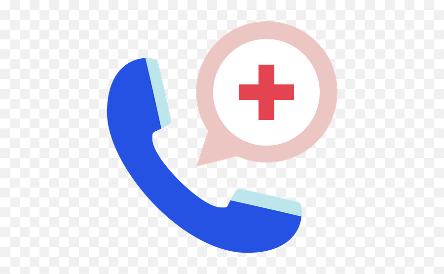 Emergency Call Icon Of Flat Style - Symbol Of Emergency Call Emoji,Call Logo