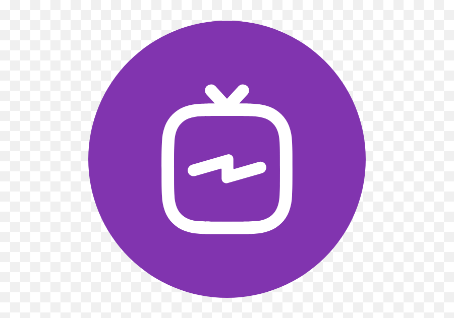 Round Igtv Graphic - Instagram App Icon Aesthetic Orange Emoji,Igtv Logo