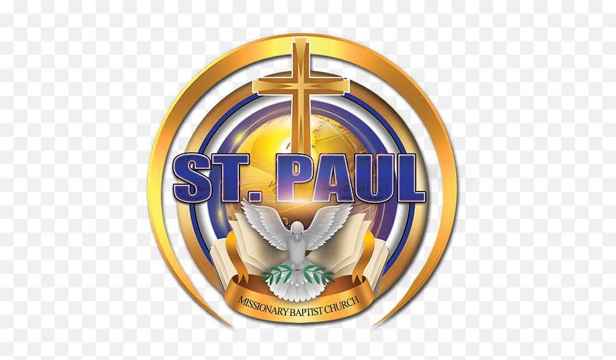 About St Paul Missionary Baptist Church - Religion Emoji,Church Logo Design