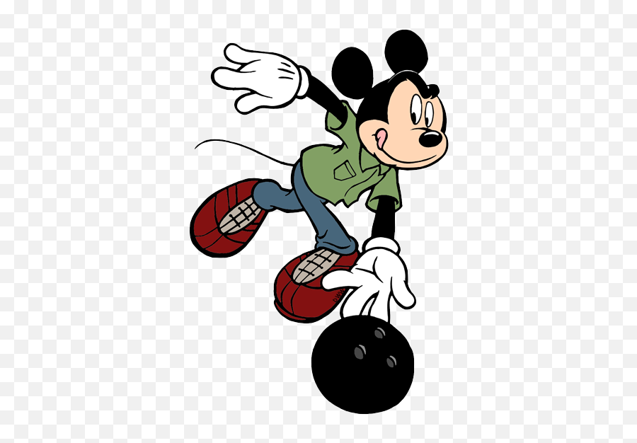 Person Bowling Png Clipart Royalty Free Download - Mickey Mickey Mouse Bowling Emoji,Bowling Clipart