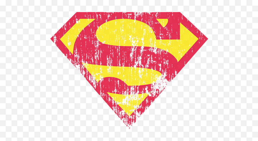 Superman - Classic Logo Distressed Womenu0027s Tshirt Distressed Superman Logo Emoji,Superman Symbol Png