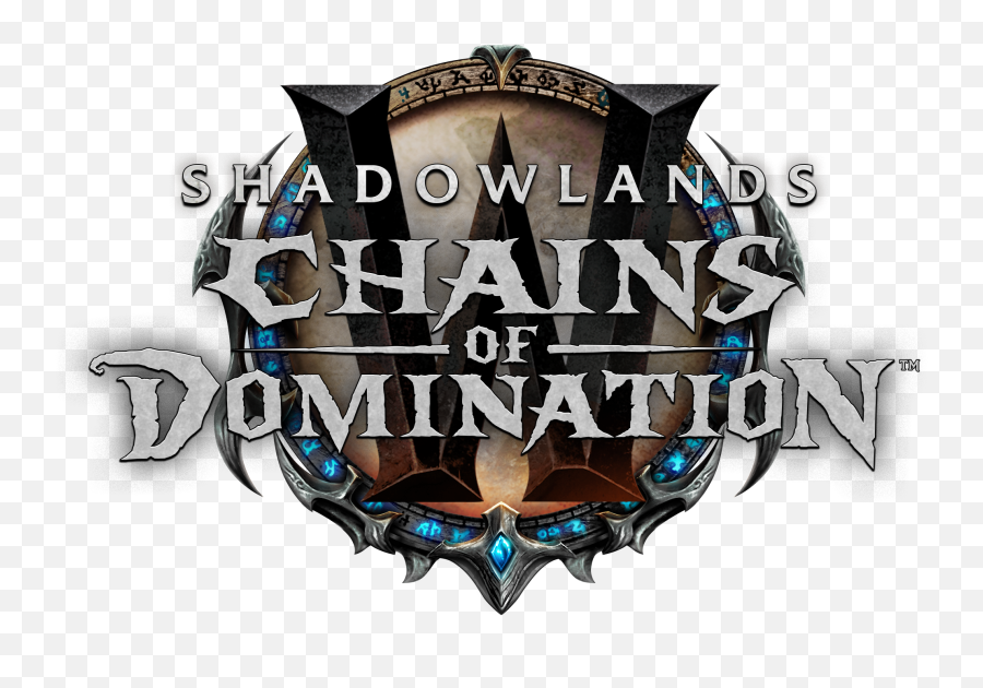 World Of Warcraft Shadowlands Chains Of - Warcraft Chains Of Domination Logo Emoji,Warcraft Logo