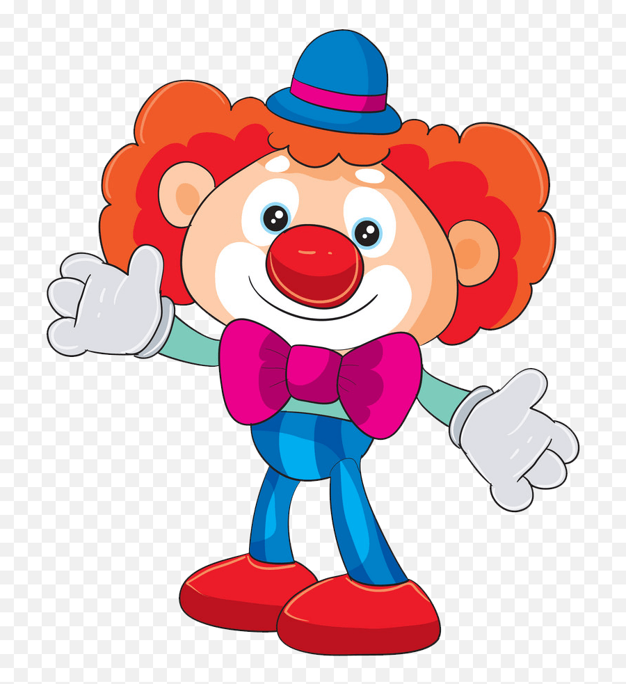 Little Clown Clipart Transparent - Fictional Character Emoji,Clown Clipart