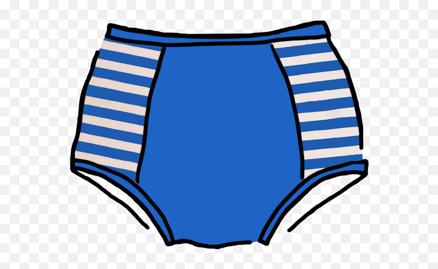 Womenu0027s Original Sailor Stripe Panel Pants - Woolbabe Dusk Emoji,Panties Clipart