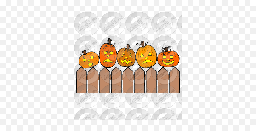 Five Little Pumpkins Picture For Emoji,Pumpkins Clipart