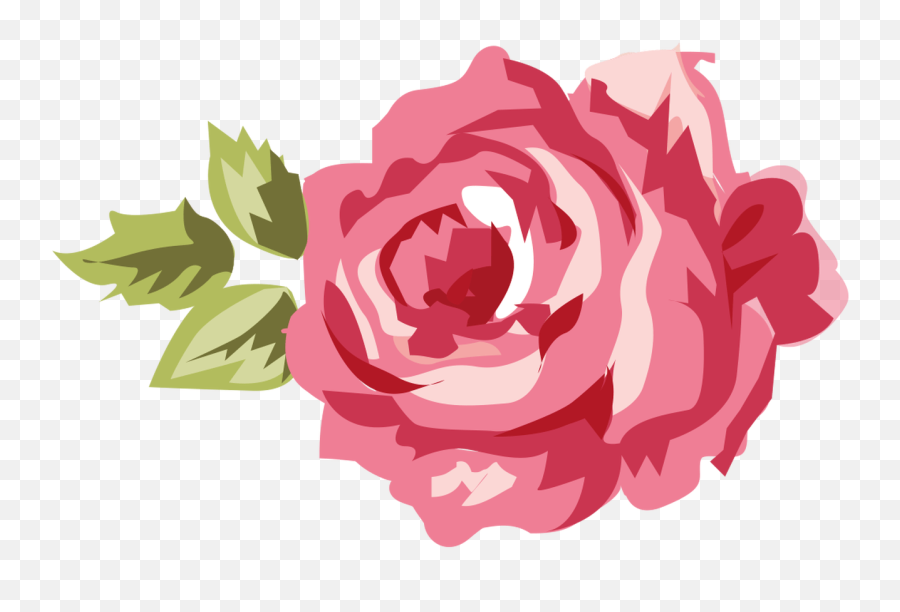Shabby Chic Flower Clip Art - Roses Shabby Chic Vector Png Shabby Chic Rose Clipart Emoji,Flowers Clipart