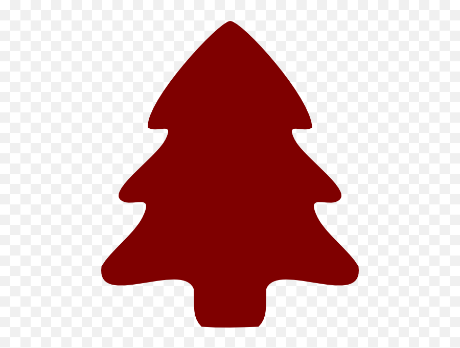 Dark Red Tree Clip Art At Clkercom - Vector Clip Art Online Emoji,Red Tree Png
