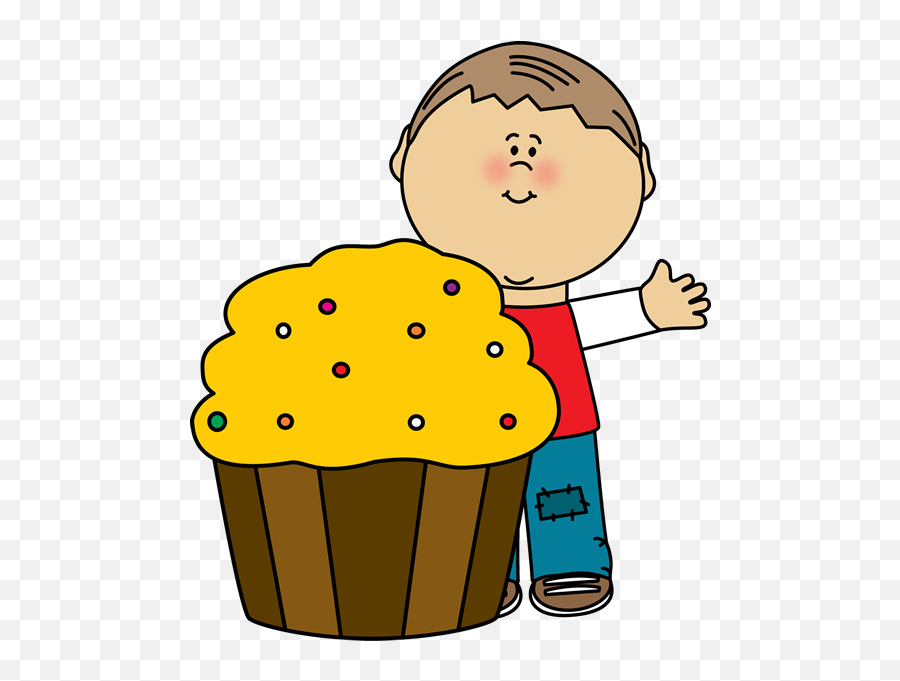 Cupcake Clip Art - Boy Cupcake Clipart Emoji,Cupcake Clipart