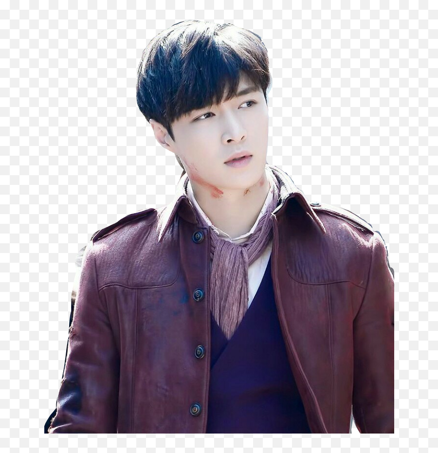Exo Lay Beautiful Chinese China Kpop Man Freetoedit Emoji,Leather Jacket Clipart