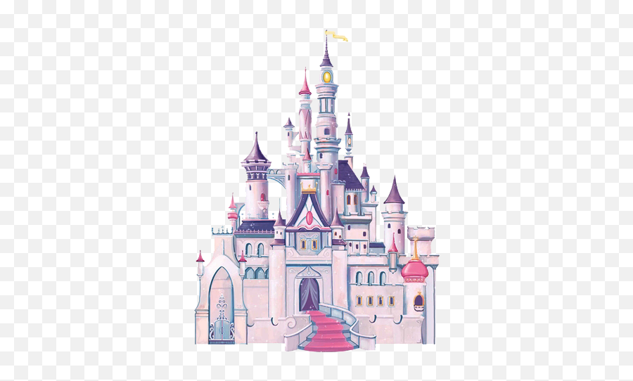Disney Castle Clipart Clipartfest - Cartoon Disney Castle Cinderella Emoji,Disney Castle Clipart