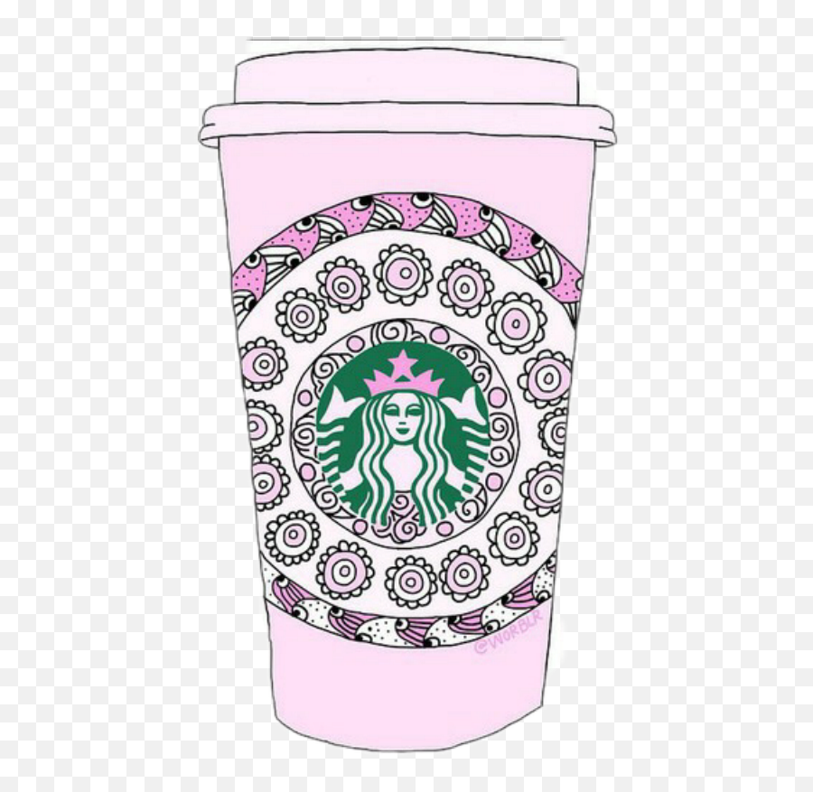 Pin By 2 The Moon And Back On Morning Picsart Stickers - Drink Lid Emoji,Starbucks Clipart