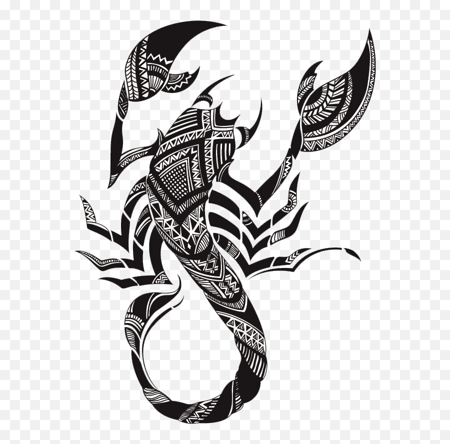 Download Tattoo Scorpion Totem Download Free Image Clipart - Scorpion Tattoo Png Emoji,Scorpion Clipart