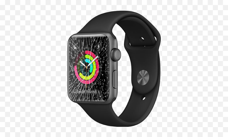 Apple Watch Series 3 Repairs - Apple Watch Serie 3 38mm Se Emoji,Glass Crack Png