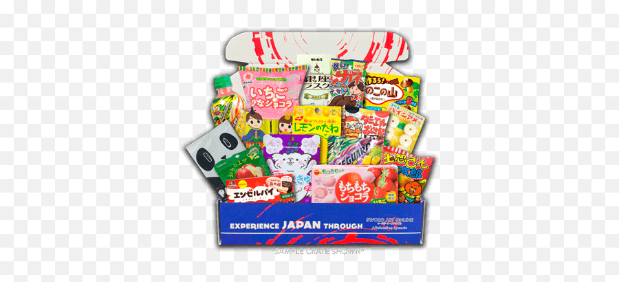 Japanese Candy Box Subscription Japan Crate - For Party Emoji,Sword Art Online Logo