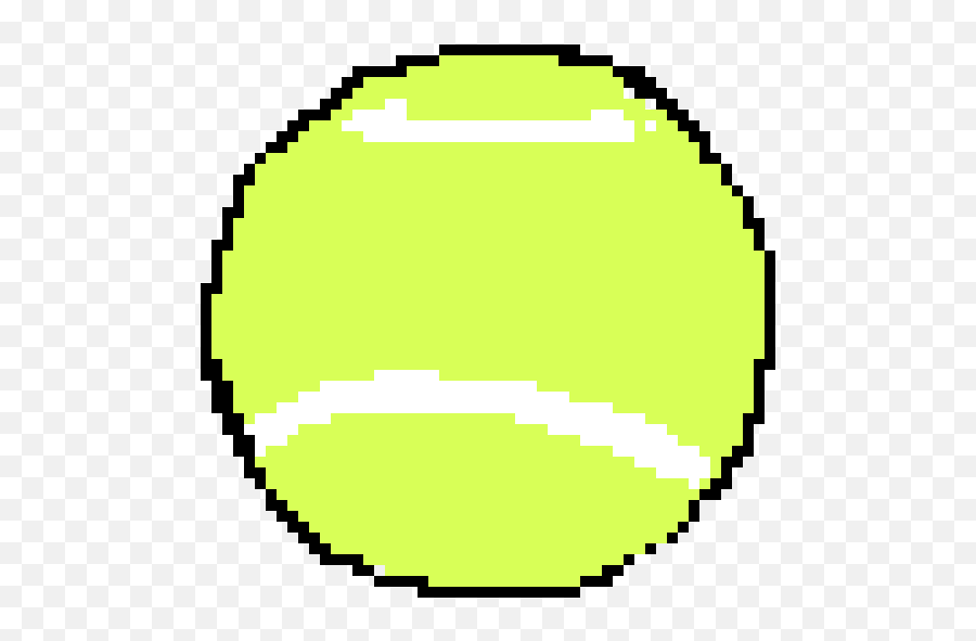 Tennis Ball - Pixel Art Emoji,Tennis Ball Png
