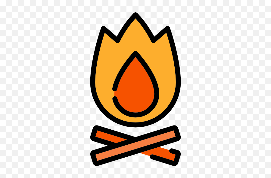 Bonfire Halloween Scalable Vector Graphics Icon - Human Icon Emoji,Torch Logo