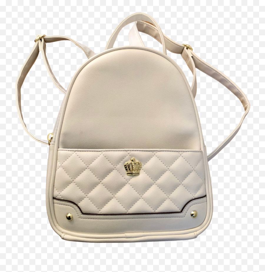 Juicy Couture White Backpack Purse - Chanel Emoji,Juicy Couture Logo