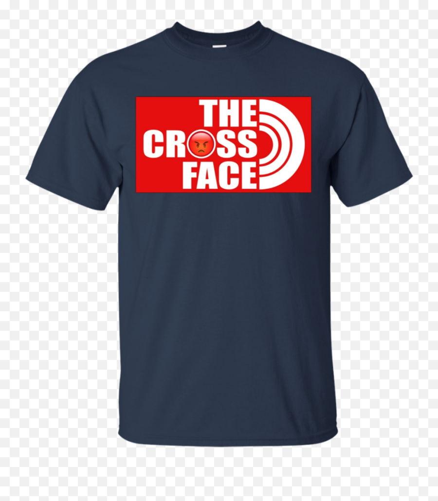Download Hd The Cross Face Angry Emoji Apparel Transparent - Crossfit Vienna,Angry Emoji Png