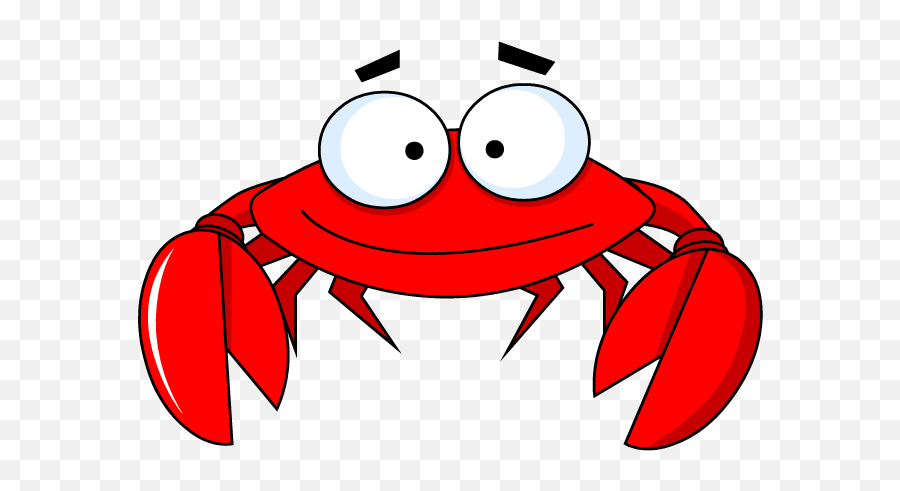 Crab Clipart Transparent Background - Transparent Transparent Background Crab Clipart Emoji,Crab Clipart
