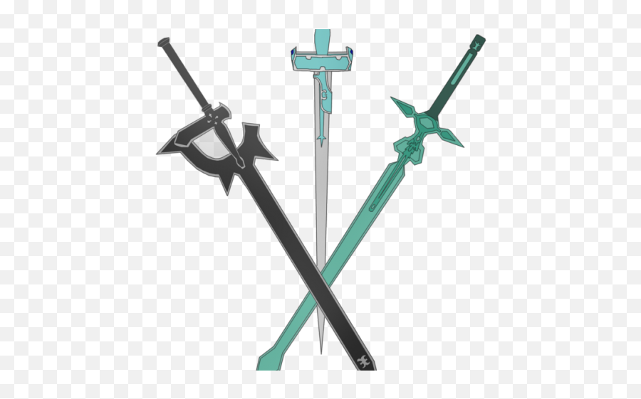 Download Asuna Clipart Minecraft - Sword Art Online Swords Sword Art Online Sword Vector Emoji,Crossed Swords Png