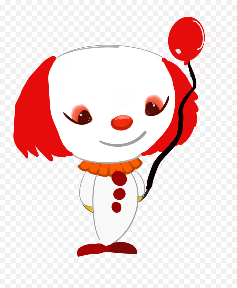 Cute Pennywise Graphic - Fictional Character Emoji,Pennywise Clipart