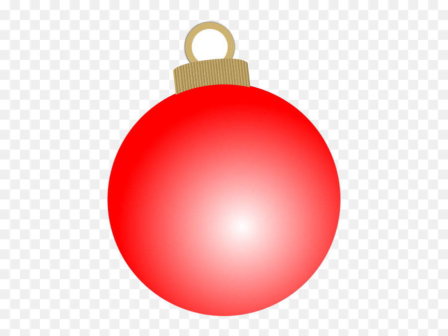 Red Christmas Ornament Clipart Jpg - Christmas Ornament Clip Art Emoji,Christmas Ornament Clipart