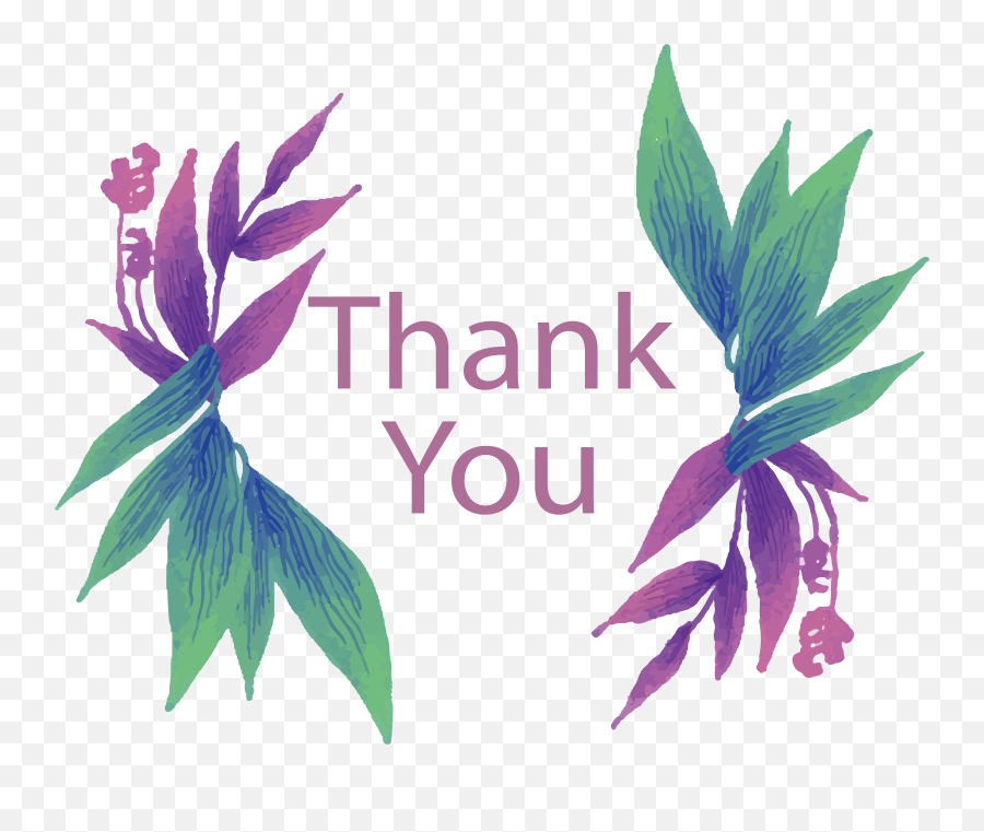 Free Transparent Purple Png Download - Vector Thank You Png Icon Emoji,Thank You Png
