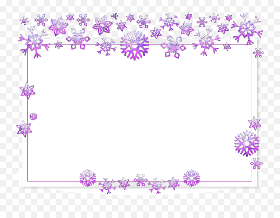 Frame Border Card Xmas Png Picpng - Decorative Emoji,Christmas Border Png