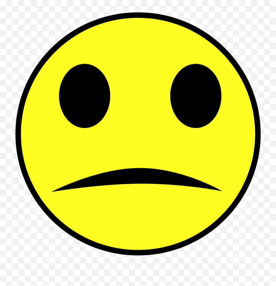 Filesad Facesvg - Wikipedia Sad Face Emoji,Face Png