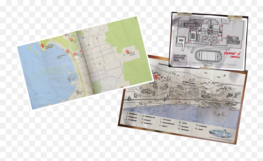 Welcome To Arcadia Bay - Life Is Strange Work In Progress Life Is Strange Map Emoji,Life Is Strange Logo