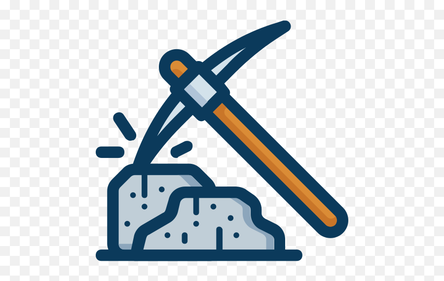 Pickaxe Vector Icons Free Download In Svg Png Format Emoji,Pickaxe Png