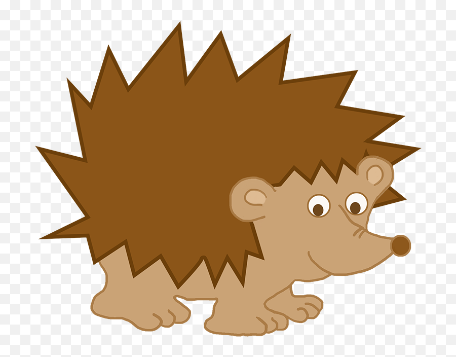 Clipart Cute Little Hedgehog - Ugly Emoji,Hedgehog Clipart