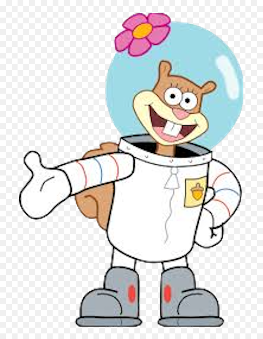 Sandy Cheeks Is One Of The Main Characters In The Spongebob Emoji,Distress Clipart