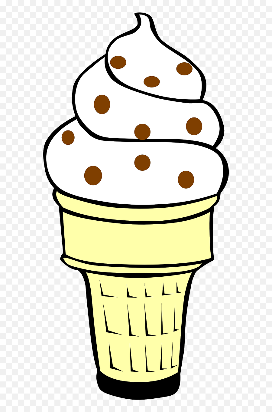 Ice Cream Ice Cone Free Photo - Vanilla Ice Cream Clipart Emoji,Free Ice Cream Clipart