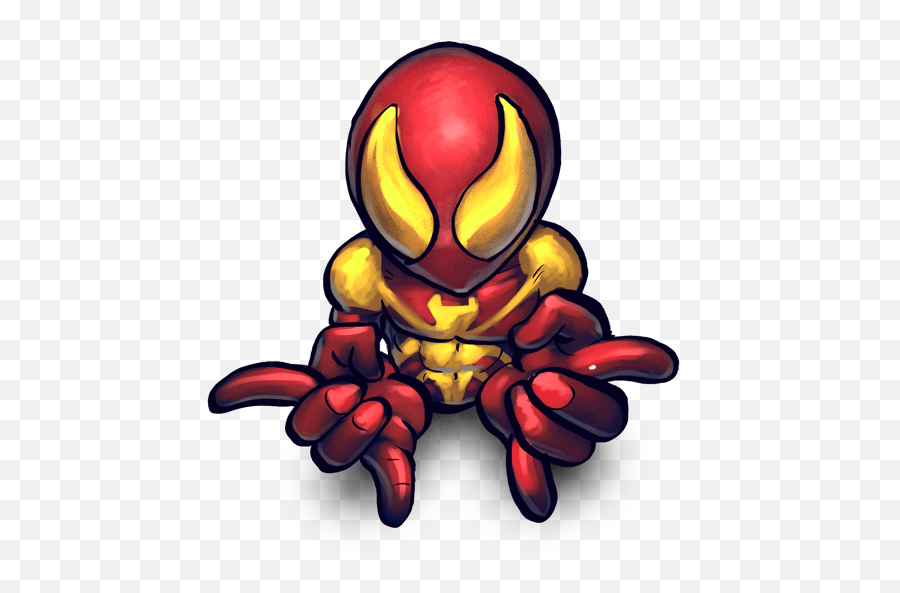 Vector Chibi Iron Man Png Clipart Png Mart - Spider Man Iron Chibi Emoji,Iron Man Clipart