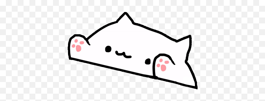 Bongo Cat Template 1 Paws - Bongo Cat Png Hat Emoji,Bongo Cat Png