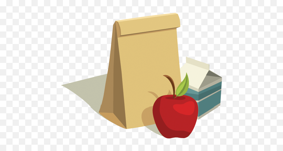 Free Brown Bag Lunch Clipart The Art Of Mike Mignola - Sack Lunch With Milk Carton Emoji,Lunch Clipart
