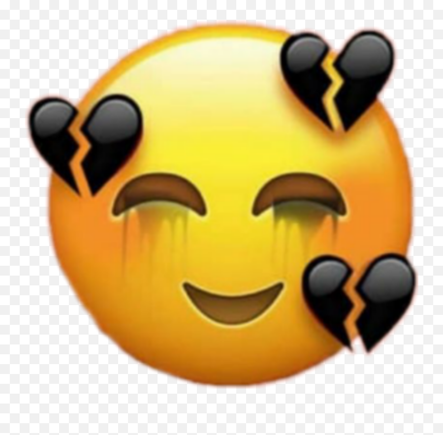 Crying Emoji Iphone - Broken Emoji,Laughing Crying Emoji Transparent