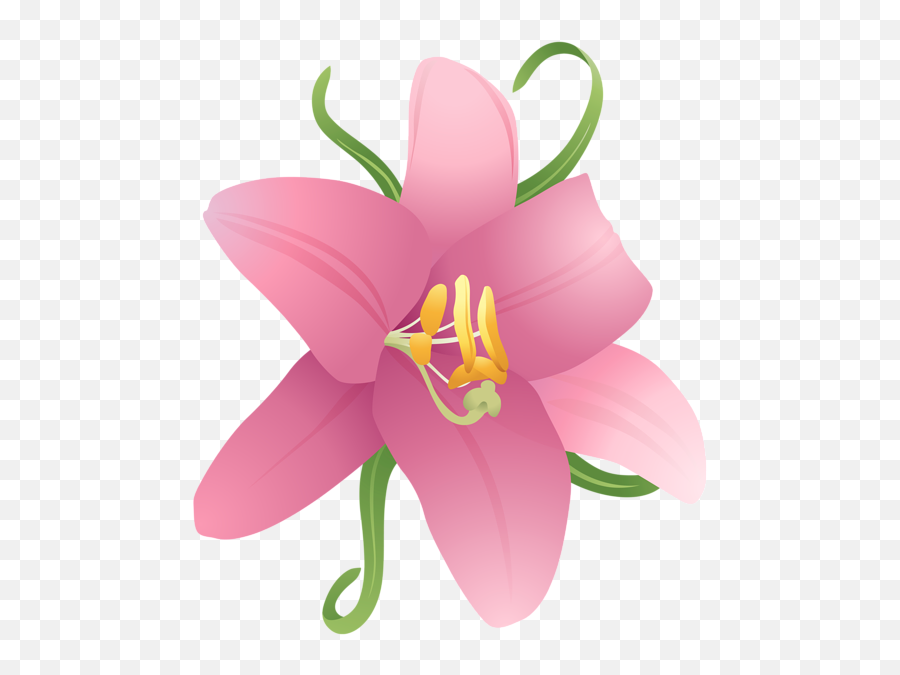 Pink Flower Clipart Png Image Flower Clipart Flower - Portable Network Graphics Emoji,Pink Flower Clipart
