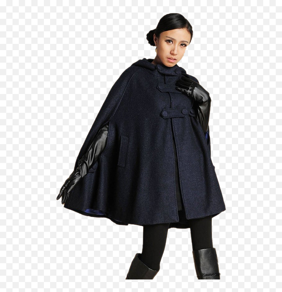 Cape Png High Quality Image - Womens Cape Coat With Hood Emoji,Cape Png