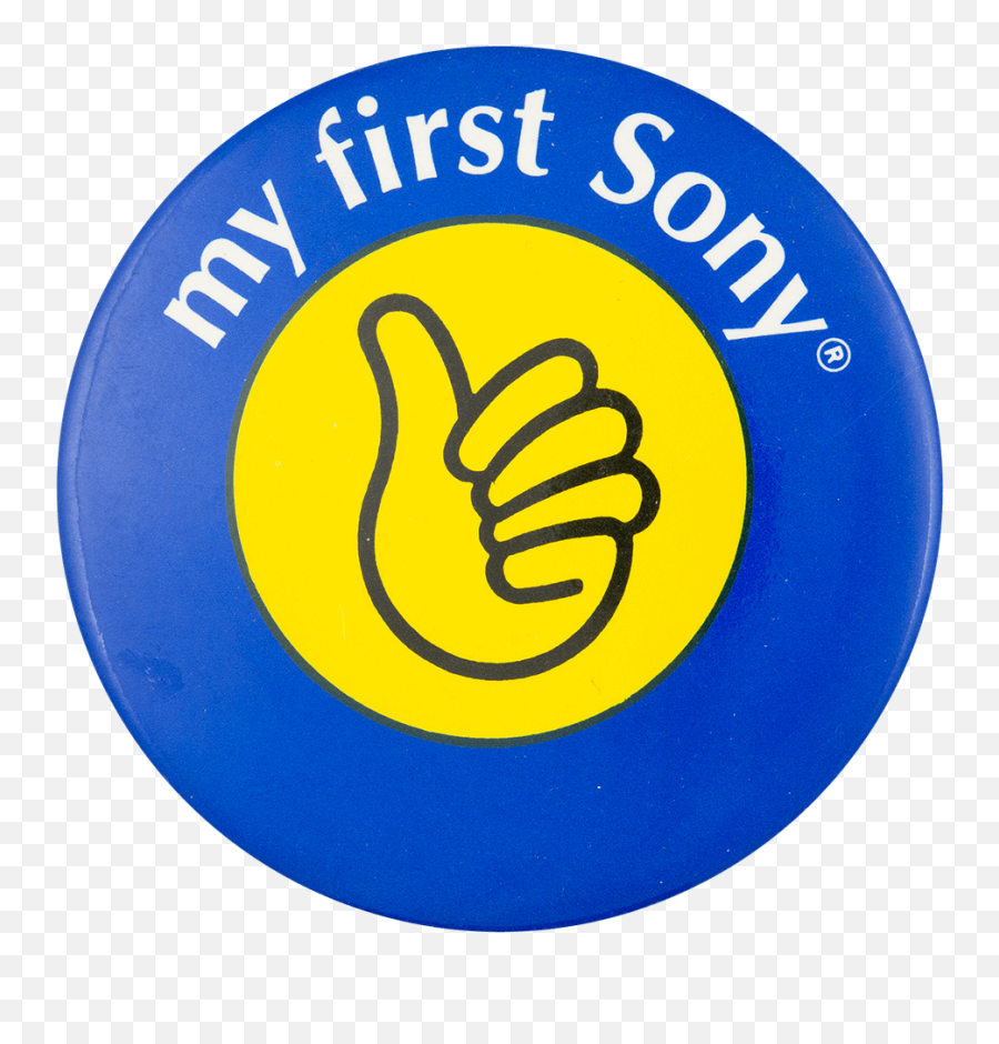 My First Sony Busy Beaver Button Museum - Language Emoji,Sony Picture Logo