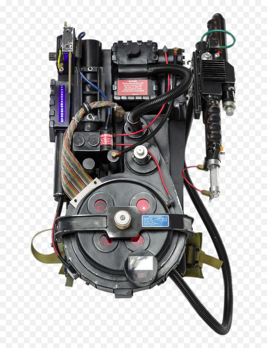 Check Out This Transparent The Real Ghostbusters Proton Pack - Proton Pack Ghostbusters Movie Emoji,Ghostbusters Png