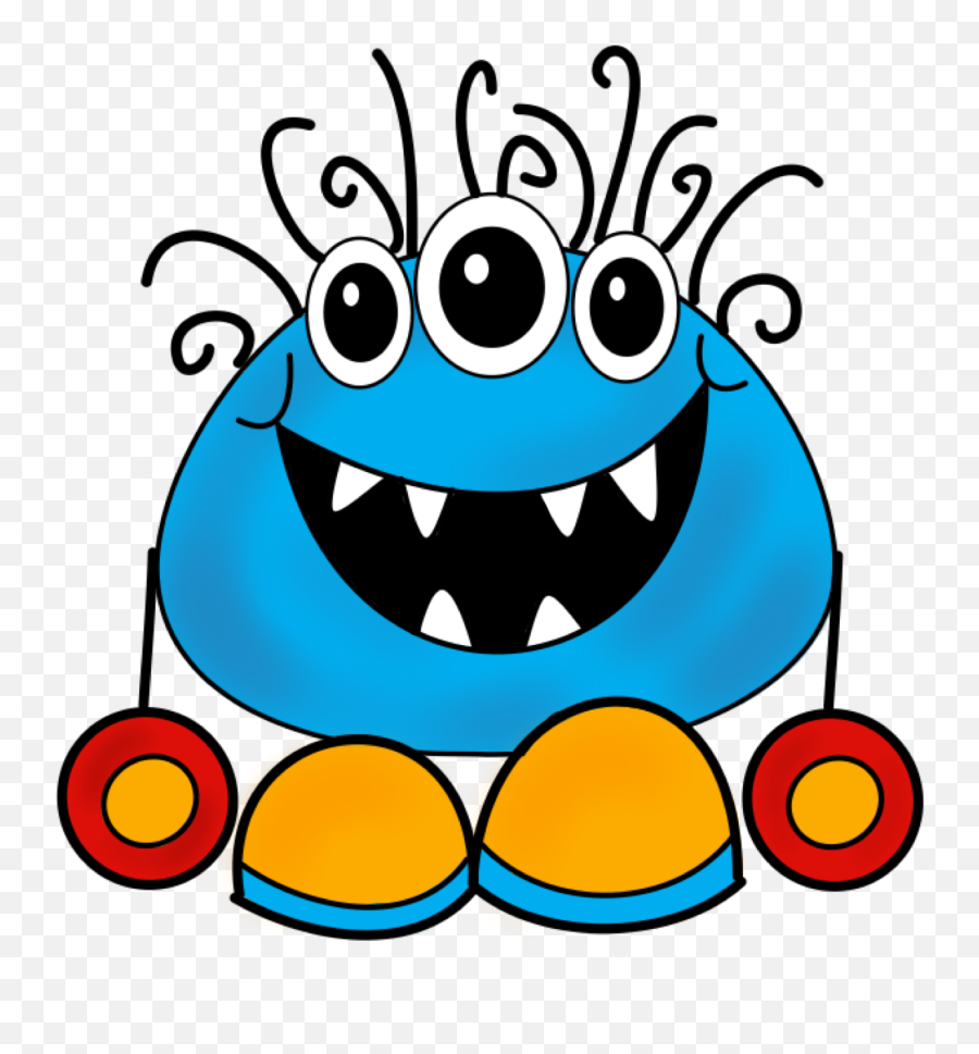 Monster Clip Art Cartoon Free Clipart - Monster Clip Art Free Emoji,Monster Clipart