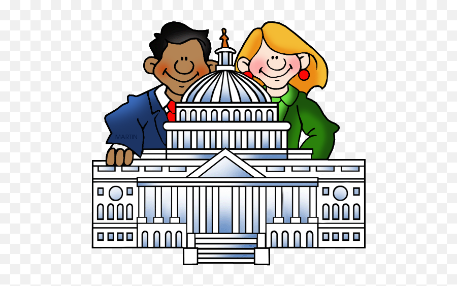 Architecture Clip Art By Phillip Martin Us Capitol Building - Us Capitol Grounds Emoji,Capitol Building Png