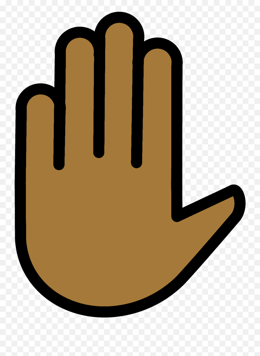 Raised Hand Emoji Clipart Free Download Transparent Png - Human Skin Color,Raised Hand Clipart