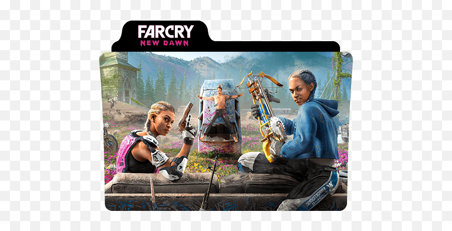 Far Cry New Dawn Game Folder Icon - Designbust Far Cry New Dawn Folder Icon Emoji,Far Cry 5 Png
