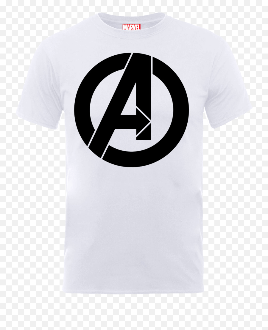 Marvel Avengers Simple Logo T - Short Sleeve Emoji,Simple Logo