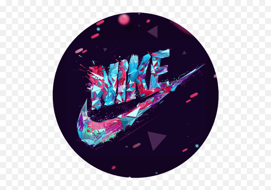 Nike Swoosh Art - Logo Transparent Galaxy Nike Emoji,Nike Swoosh Logo